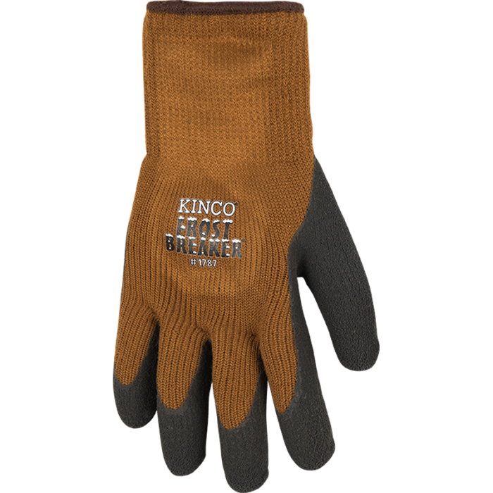 Kinco Frost Breaker® Thermal Knit Shell & Foam Latex Palm | Brown