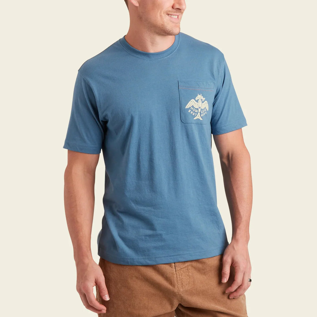 Howler Brothers Fresh Catch Select Pocket T | Blue Horizon