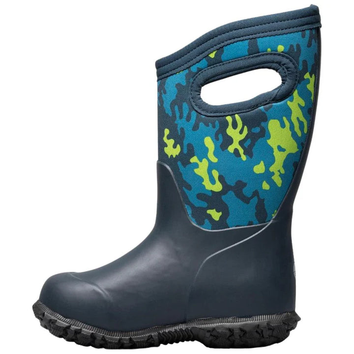 Bogs Kids York Camo Blue Multi