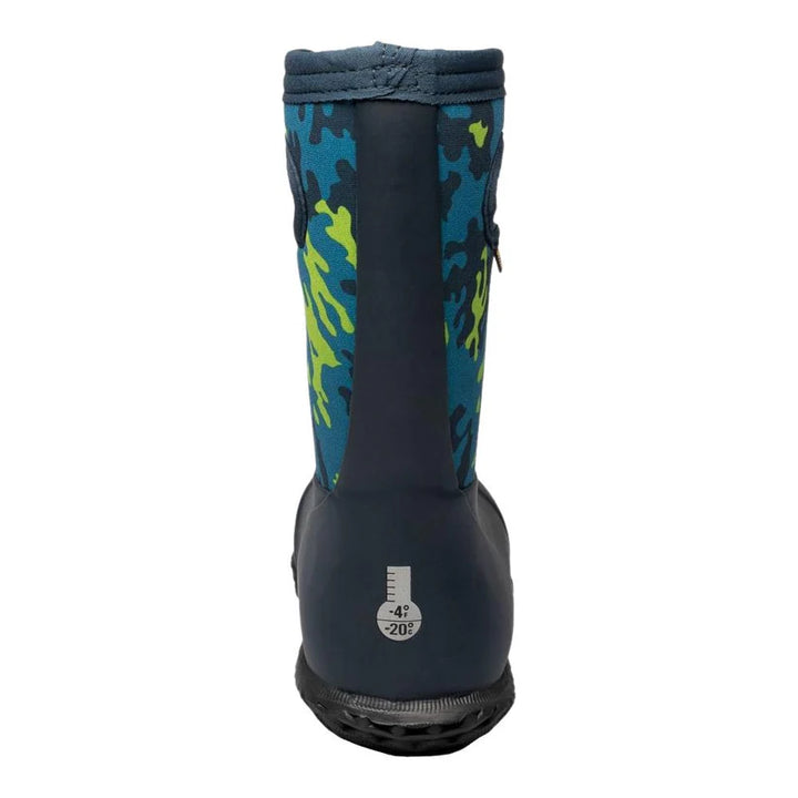 Bogs Kids York Camo Blue Multi