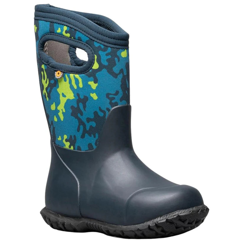Bogs Kids York Camo Blue Multi