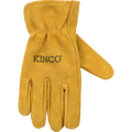 Kinco Kids' Suede Cowhide Driver Gloves | Golden