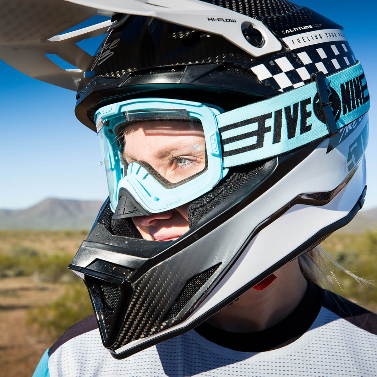 509 Kingpin Flow Offroad Goggle Aqua