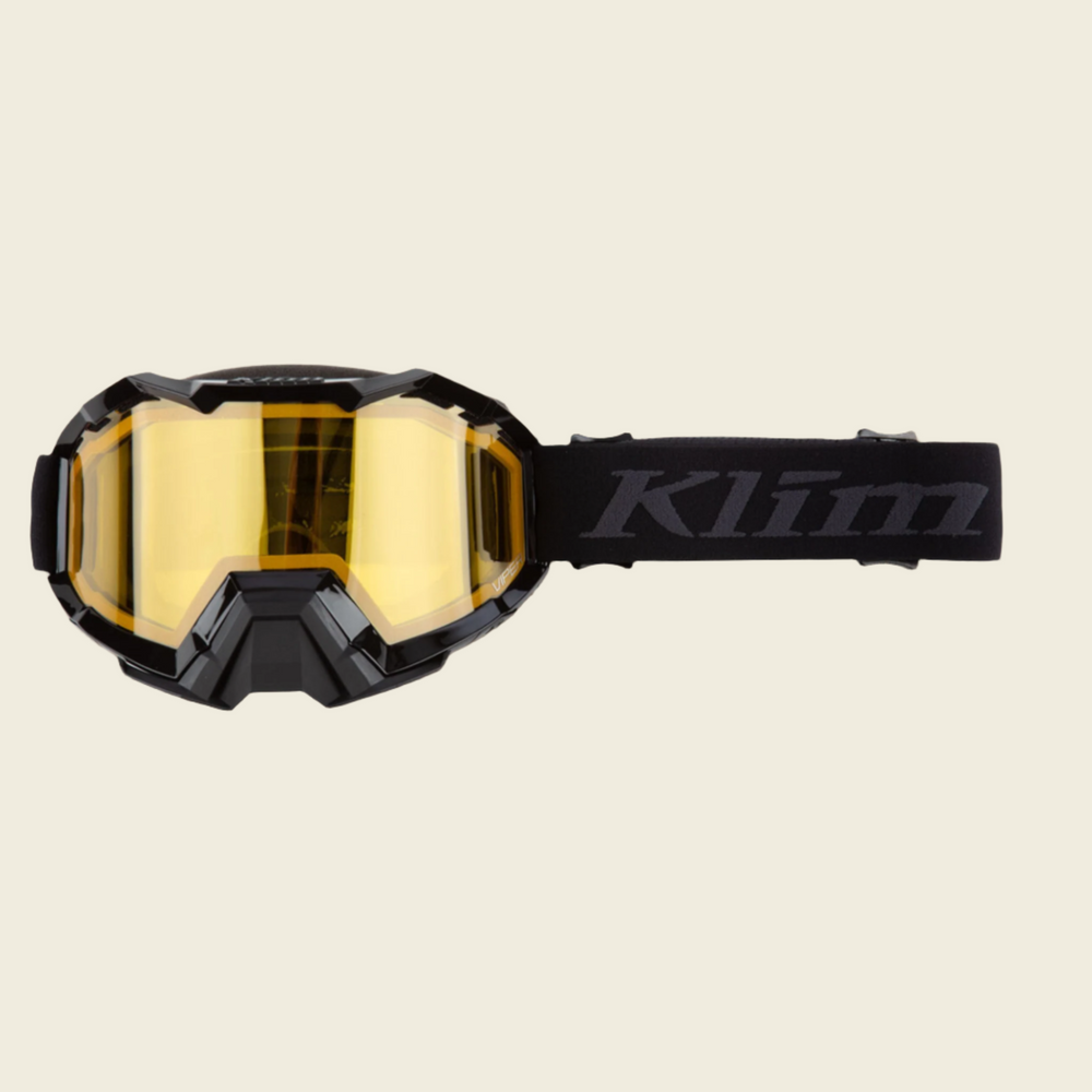 Klim Viper Snow Goggle Emblem Black Asphalt Yellow