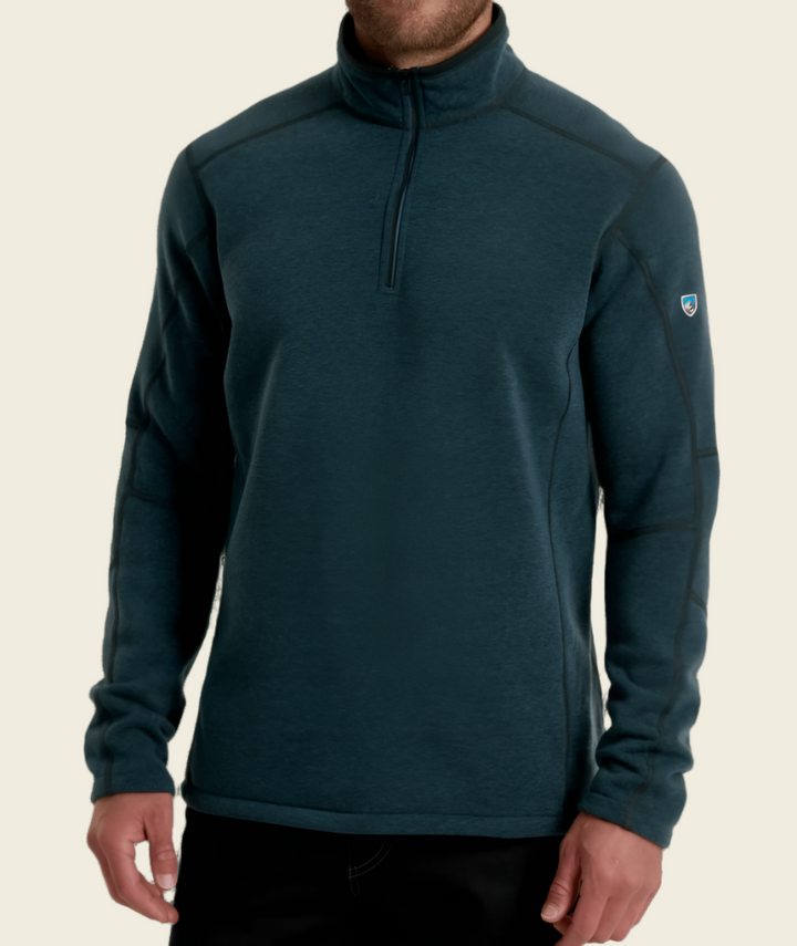 Kuhl M's Revel 1/4 Zip Storm Blue