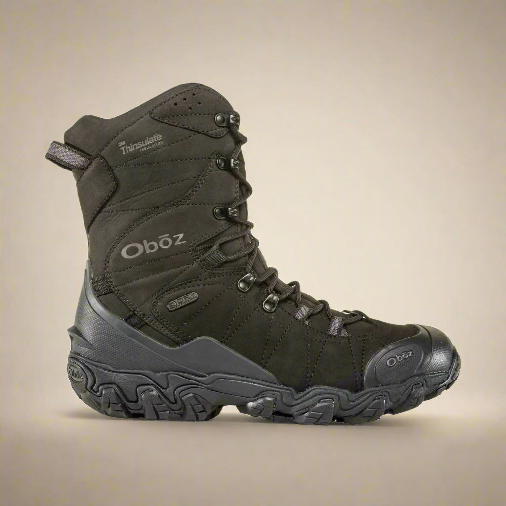 Oboz M's Bridger 10" Insulated B-Dry Waterproof Boot Midnight
