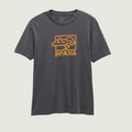 Prana Graphic Short Sleeve Tee Charcoal Heather
