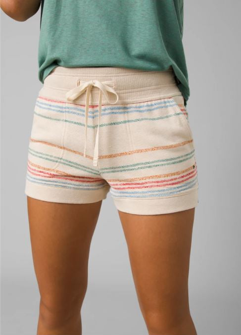 Prana W's Cozy Up Short Multi Stripe