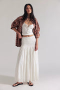 Raven Solid Maxi in Ivory