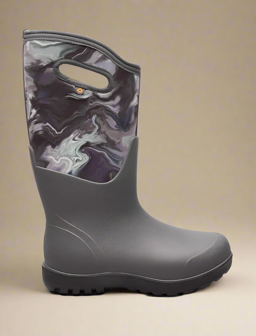 Bogs Women's Neo-Classic Oil Twist Gray Multi
