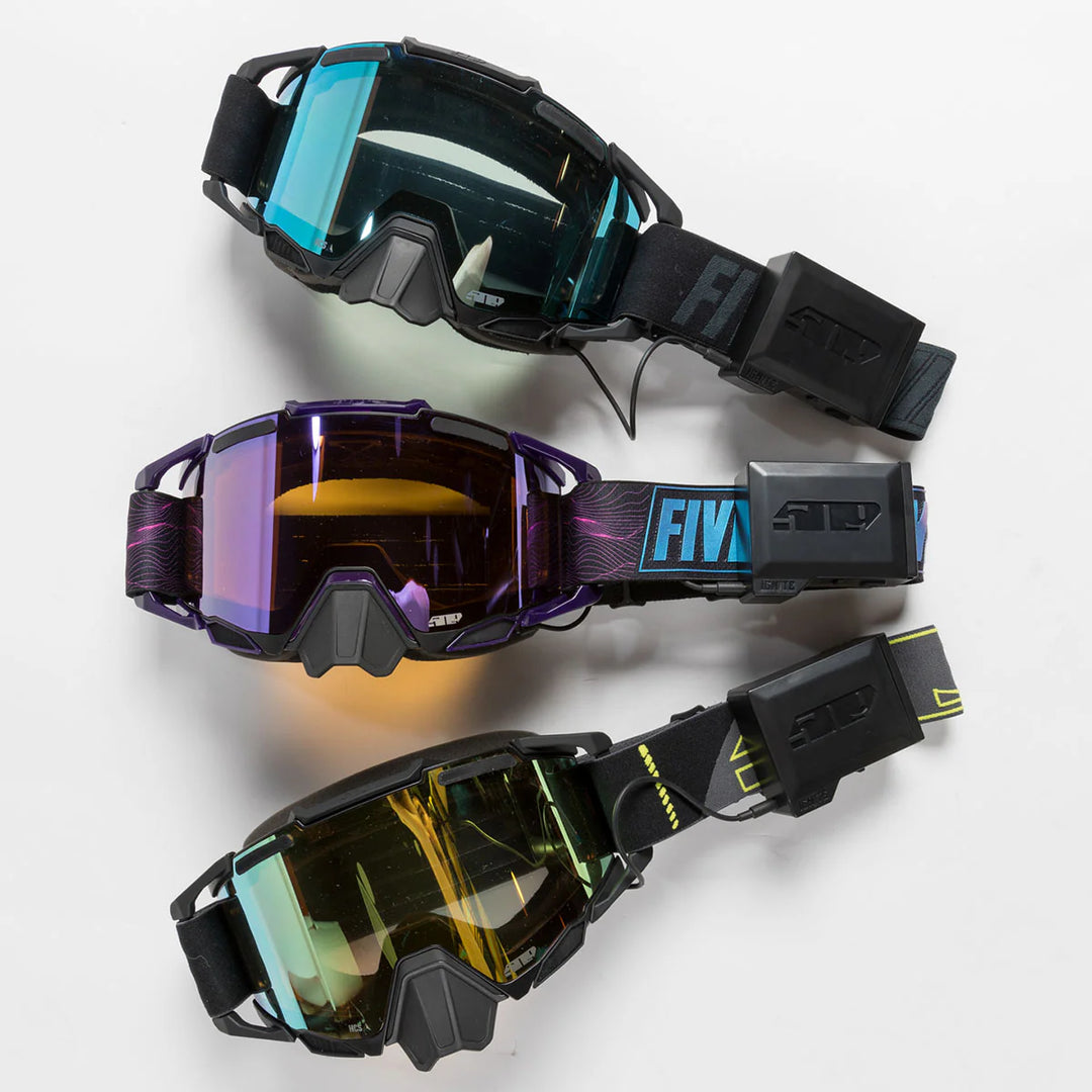 509 Sinister X7 Ignite S1 Goggle Black Sapphire Galaxy Lemon Pop