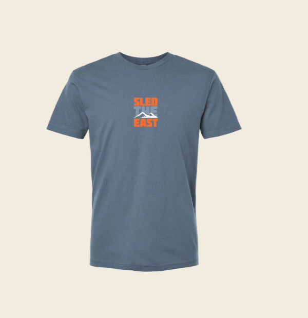 Sled the East Stacked Tee | Denim