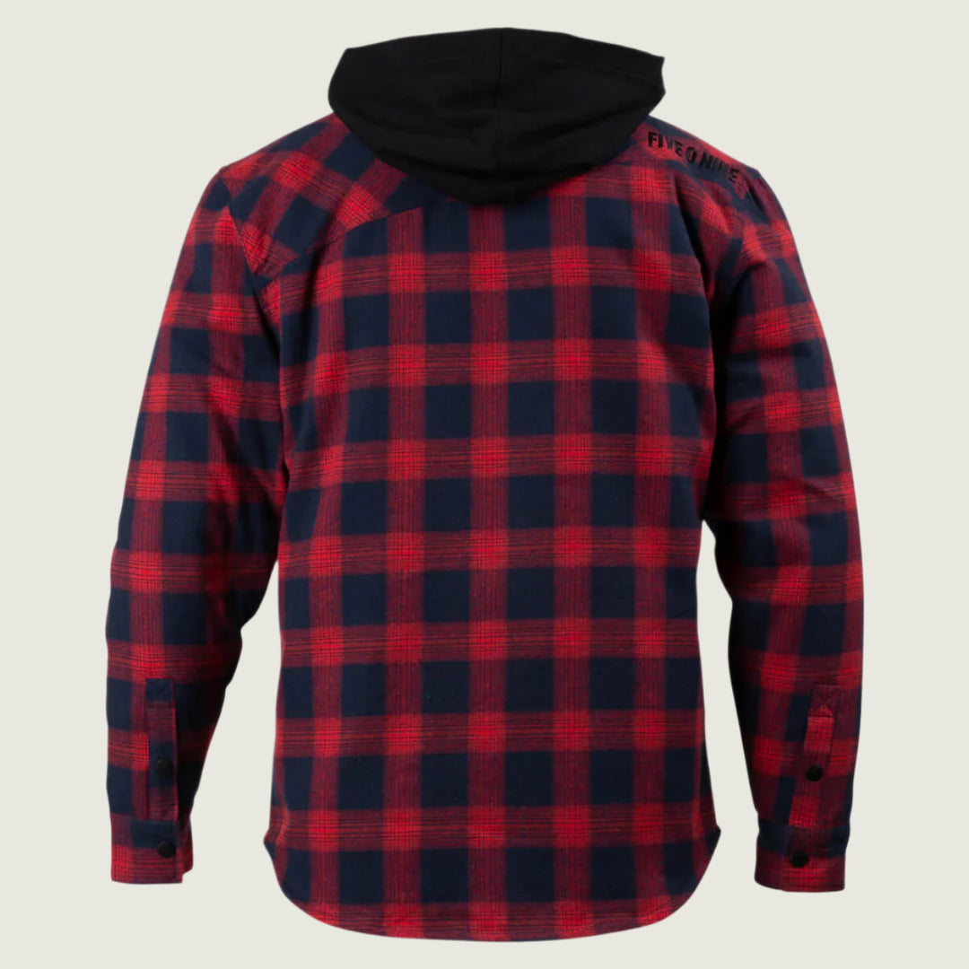 509 Men's Tech Flannel Red Blue check