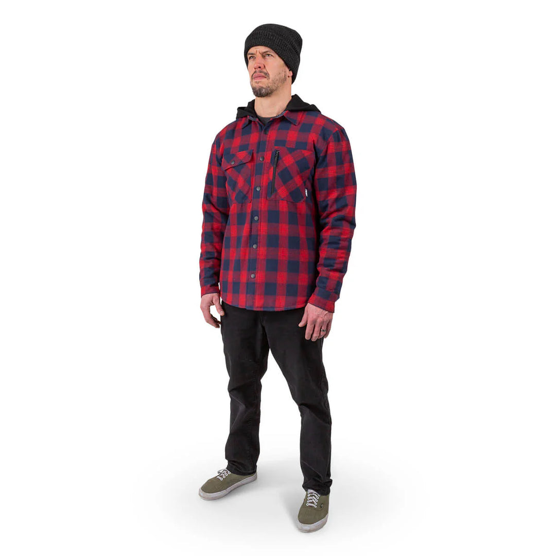 509 Men's Tech Flannel Red Blue check