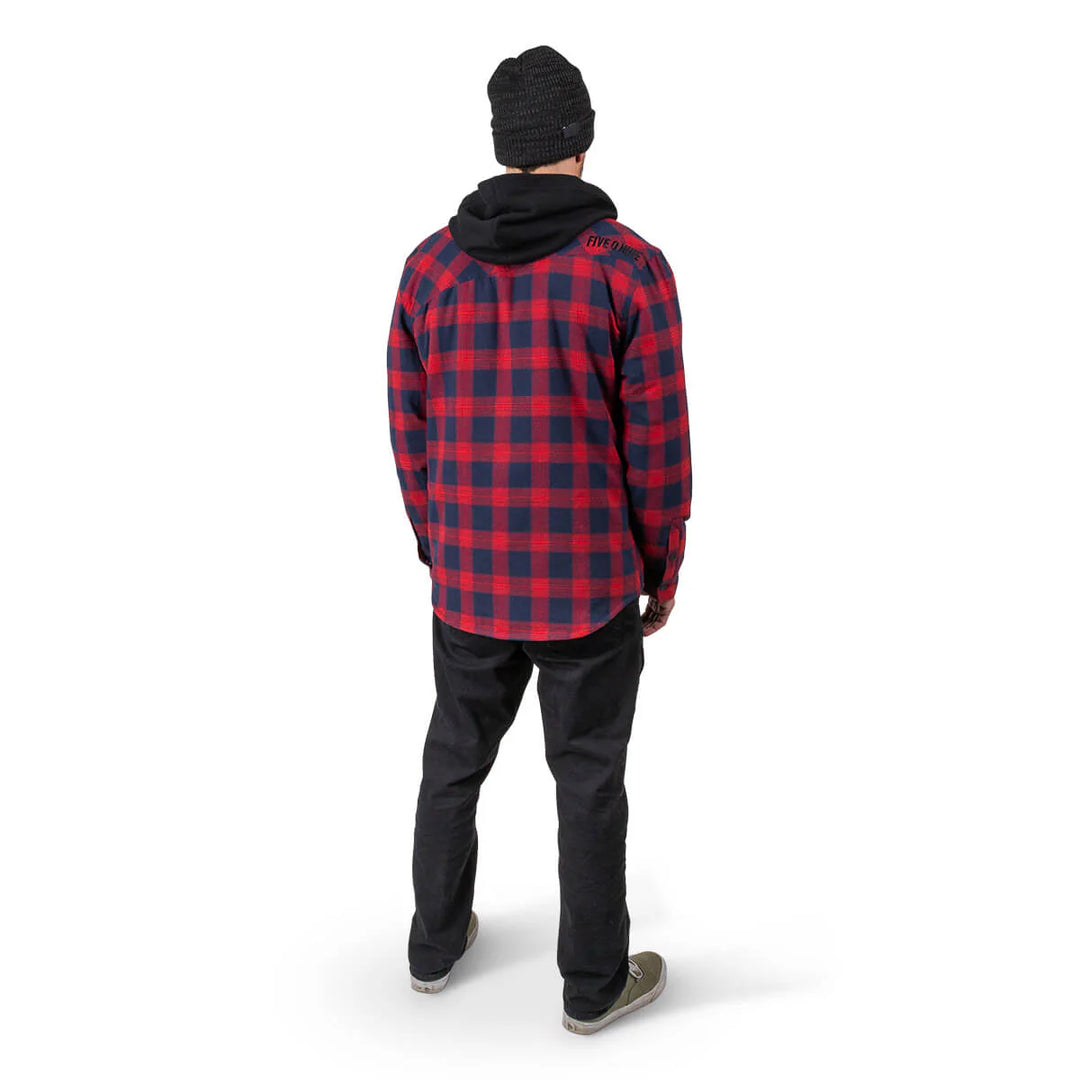 509 Men's Tech Flannel Red Blue check