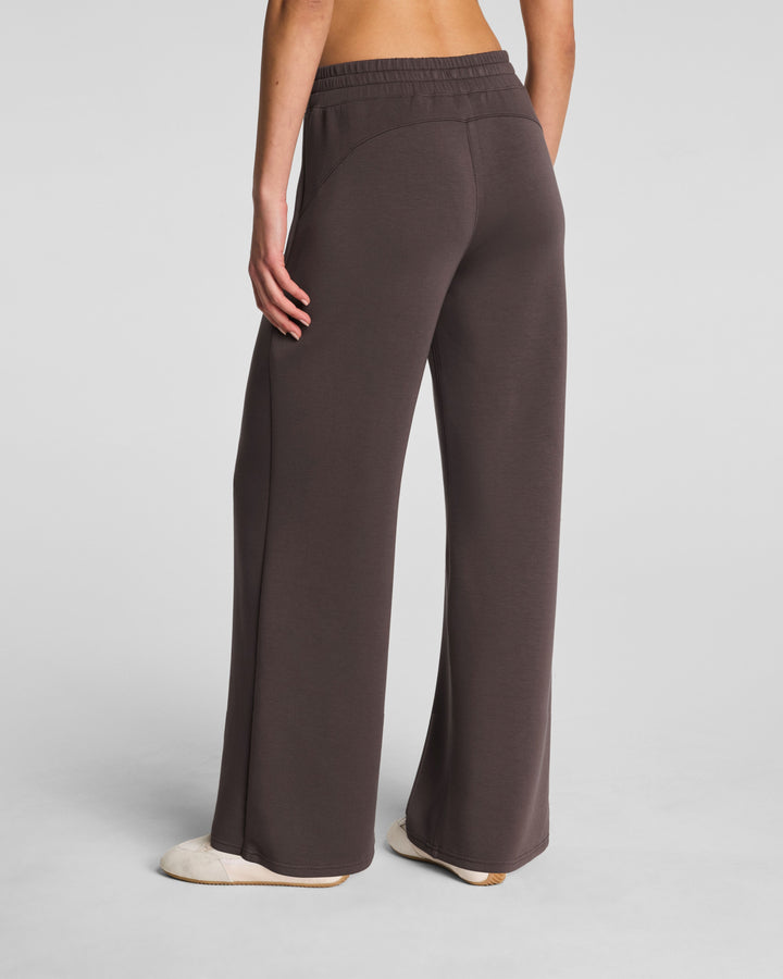 Spanx Airessentials Wide Leg Pant | Dark Cacao