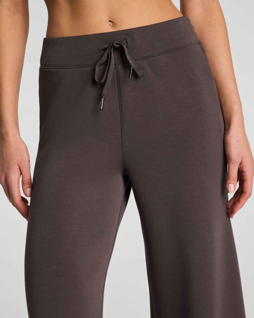 Spanx Airessentials Wide Leg Pant | Dark Cacao