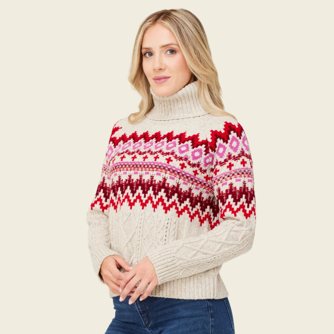 Krimson Klover Bluebird Sweater Vanilla