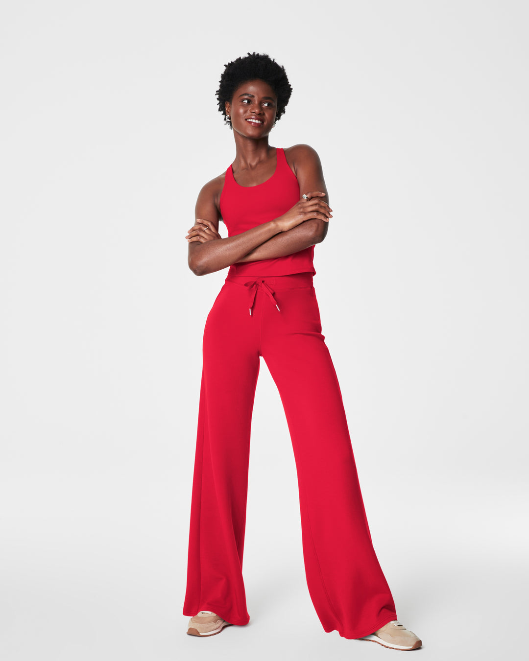 Spanx Airessentials Wide Leg Pant | Spanx Red