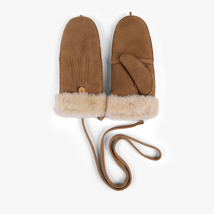 EMU Australia Mittens | Chestnut