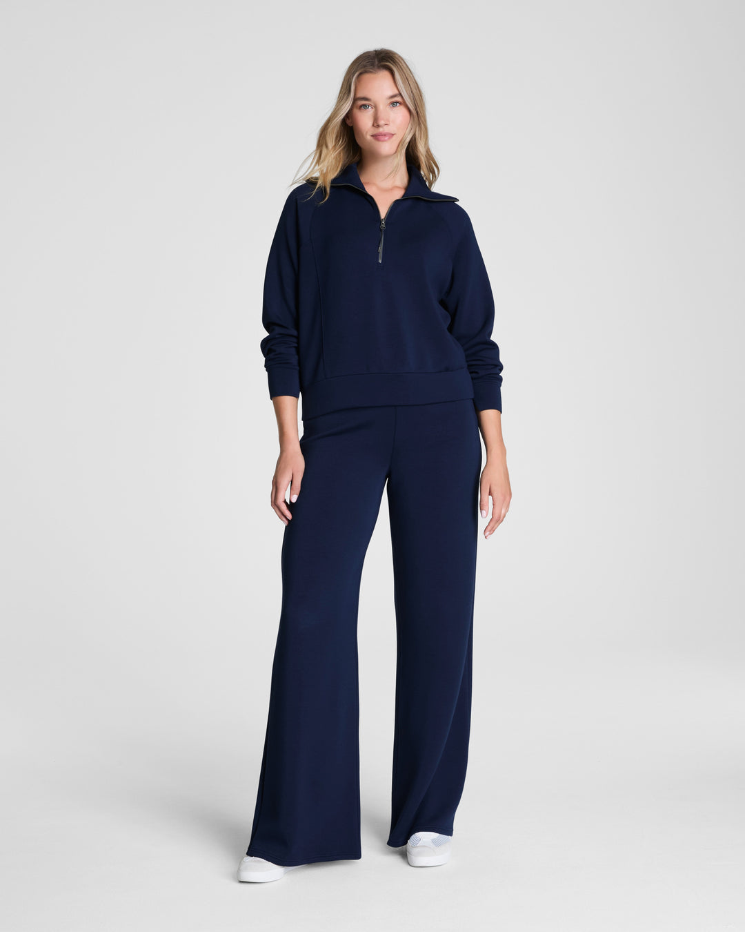 Spanx Airessentials Wide Leg Pant | Timeless Navy