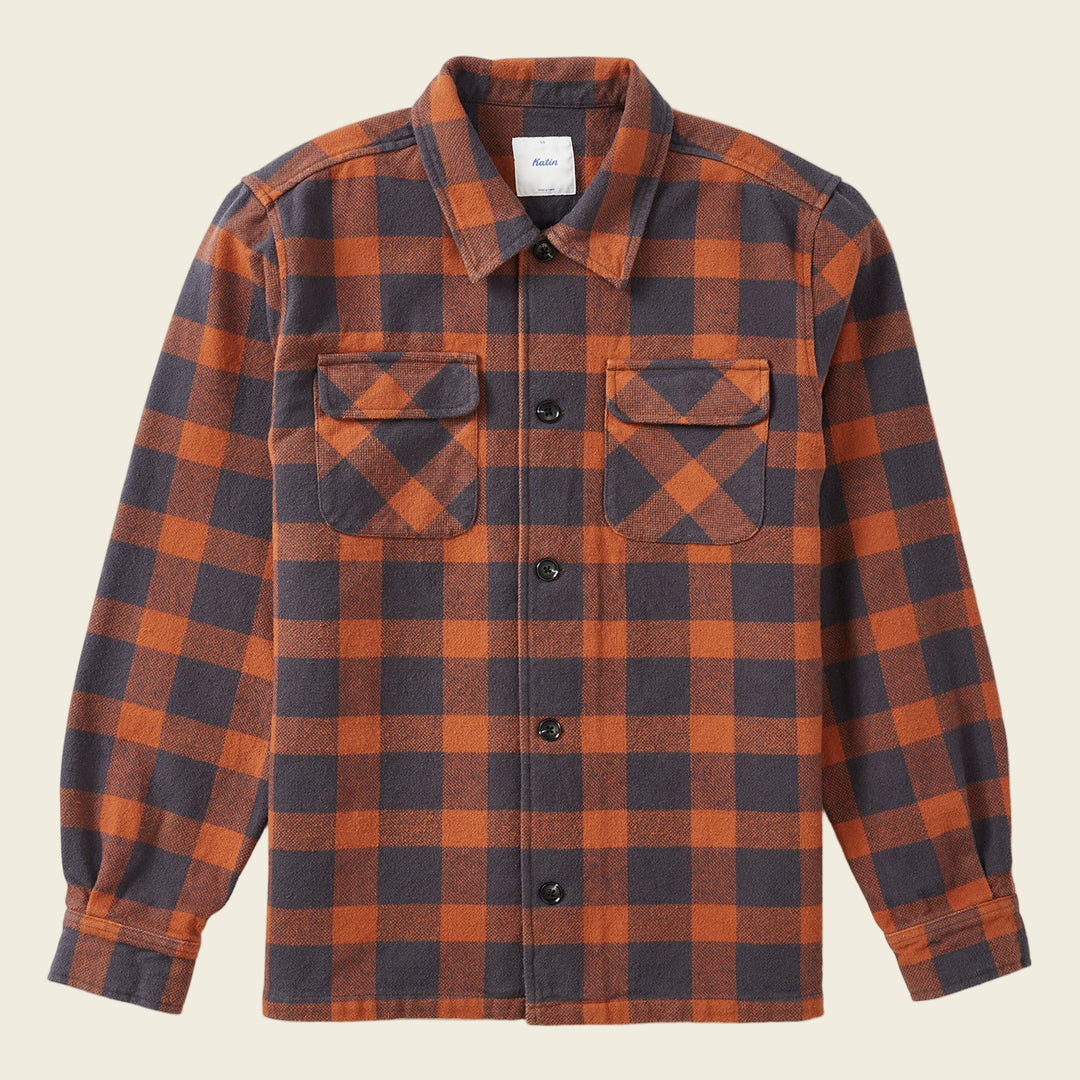 Katin Siloh Flannel | Brick
