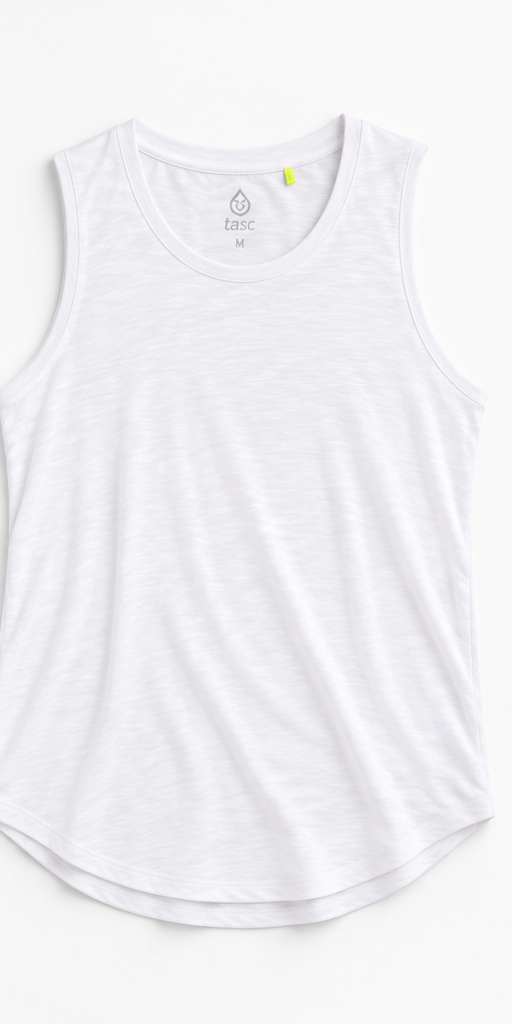 Tasc Nola Tank | White