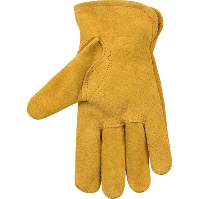 Kinco Kids' Suede Cowhide Driver Gloves | Golden