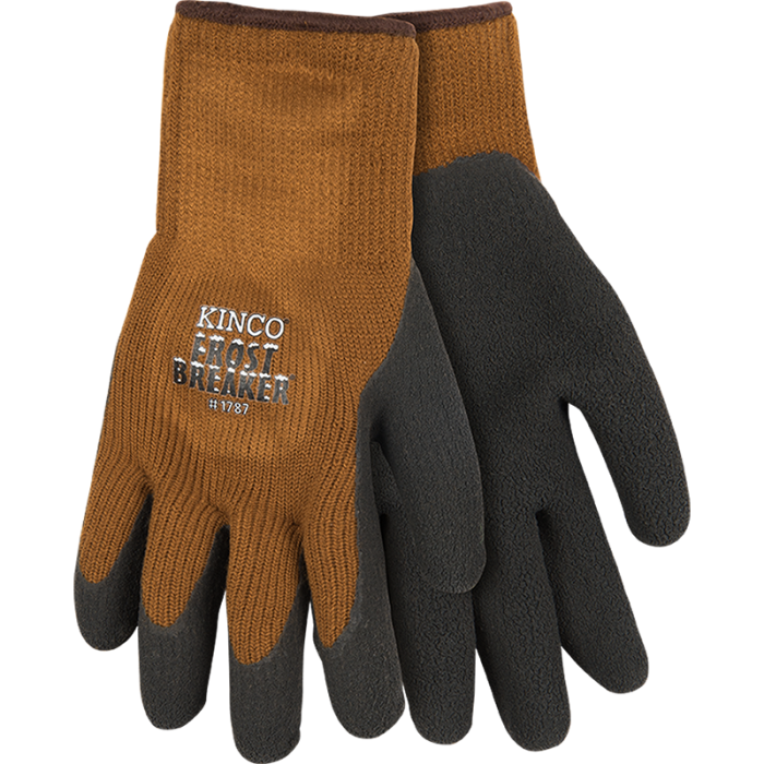 Kinco Frost Breaker® Thermal Knit Shell & Foam Latex Palm | Brown