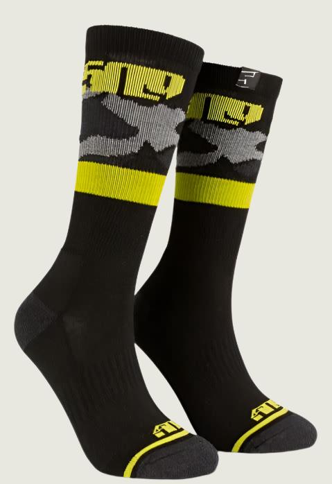 509 Route 5 Casual Sock - Black Camo