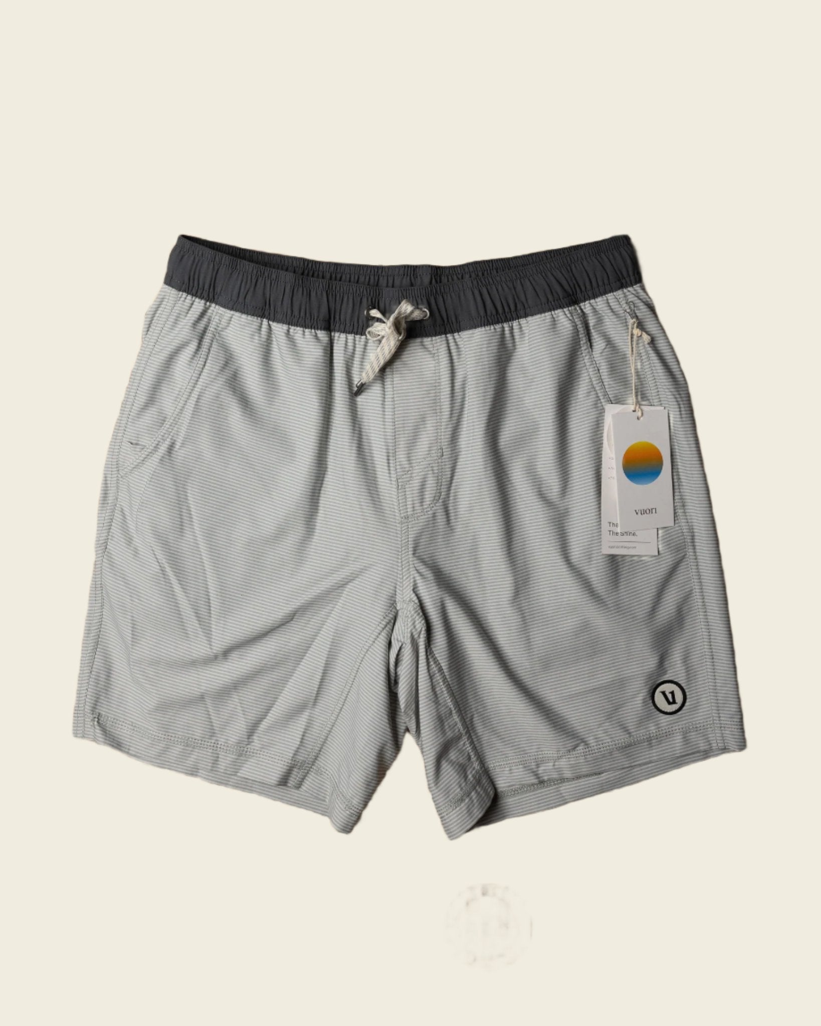 Vuori Men's Kore Short 7.5" Neptune Stripe
