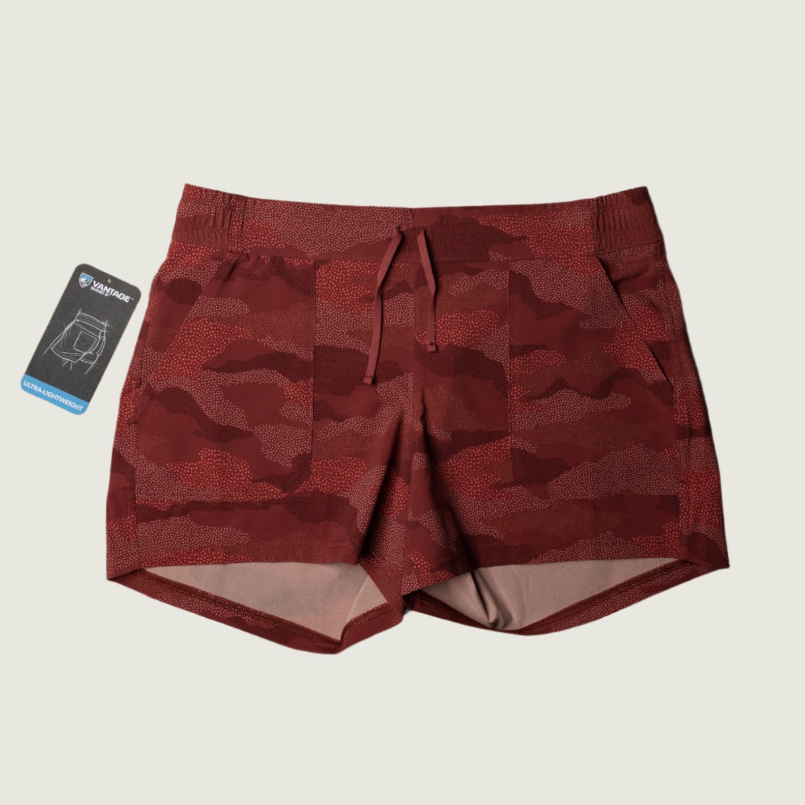 Kuhl W's Vantage Short 4" Dark Dahlia Print
