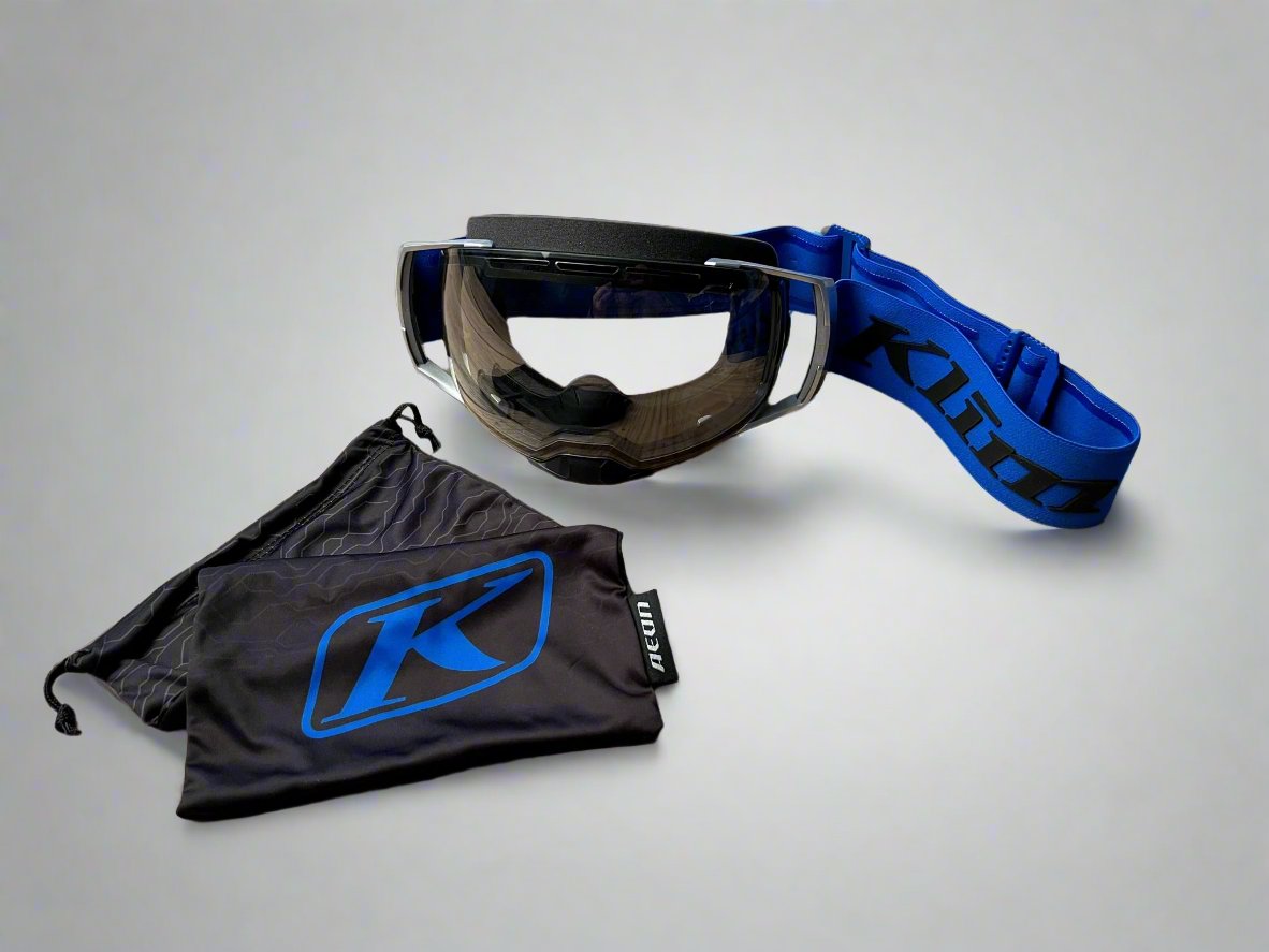Klim Aeon Goggle Tech 2023 Electric Blue Lemonade Photochromatic