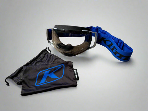 Klim Aeon Goggle Tech 2023 Electric Blue Lemonade Photochromatic