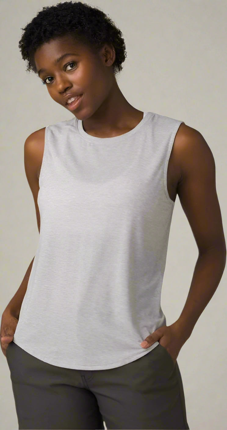 Prana Rogue Sleeveless | Grey Heather