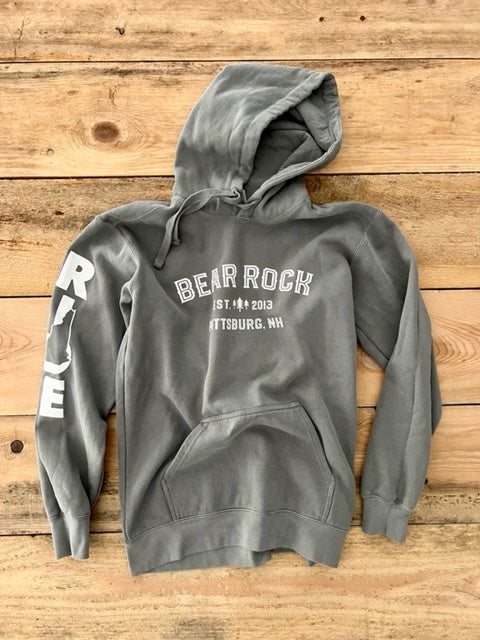 Bear Rock Adventures Comfort Colors Ride Hooded Sweatshirt 