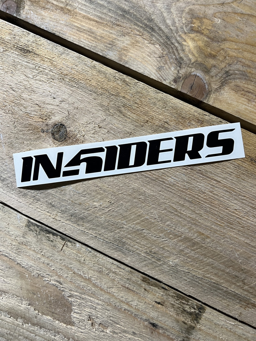 In5iders Sticker 10 - Black