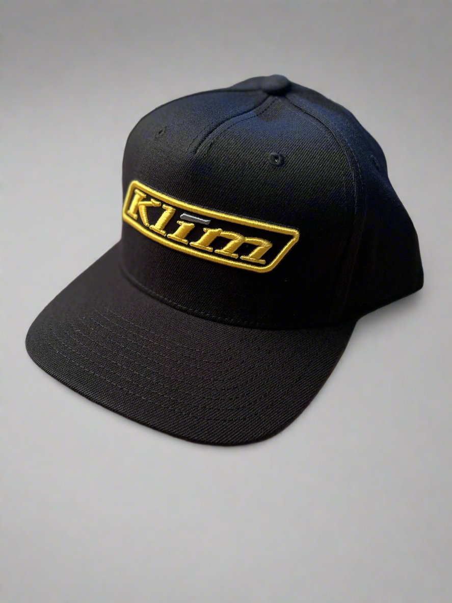 Klim Corp Hat Black Yellow