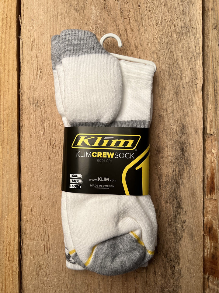 Klim Crew Sock White