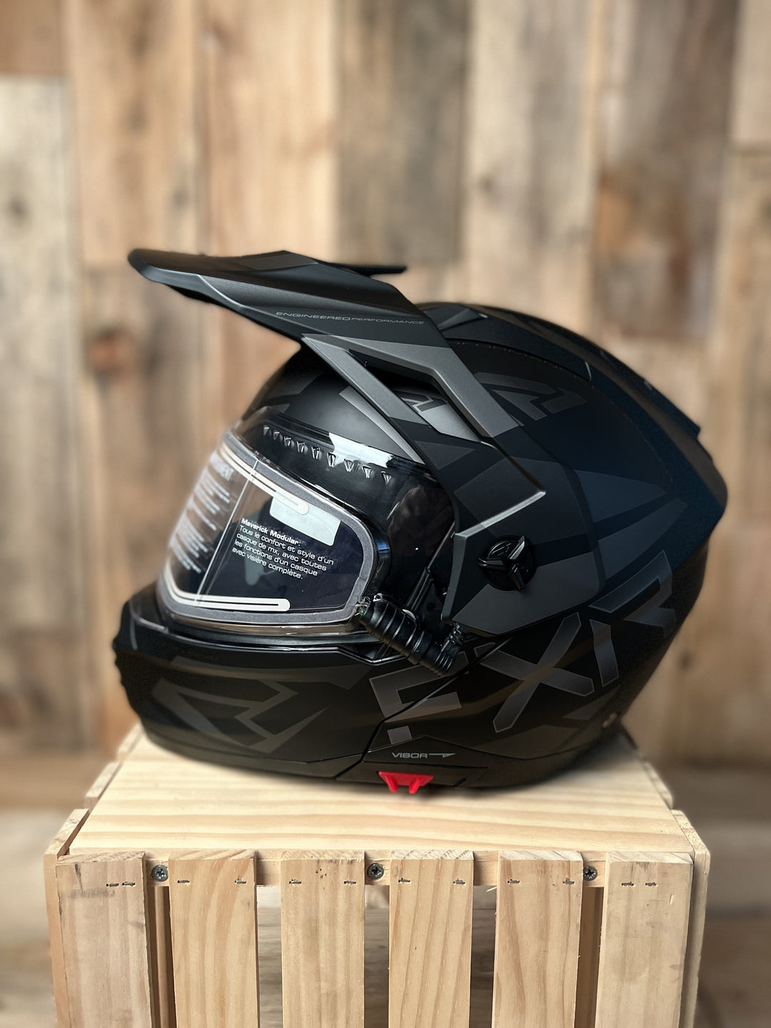 FXR Maverick X Helmet 22 Black Ops