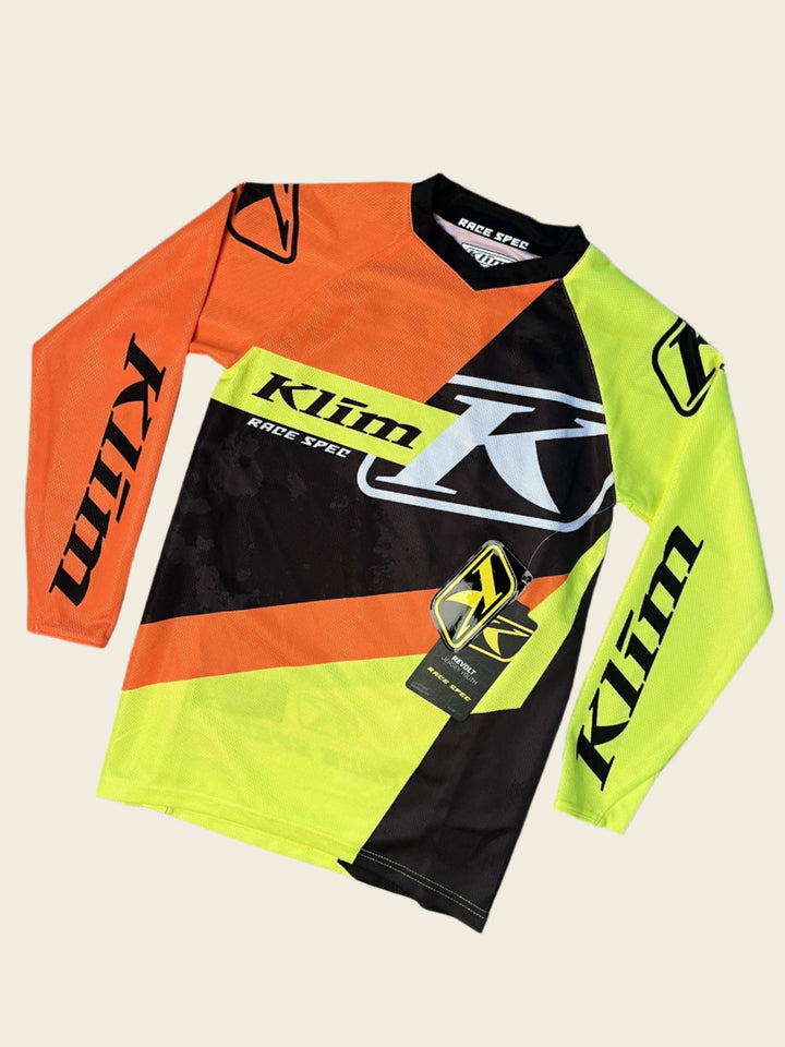 Klim Revolt Youth Jersey Black HiVis